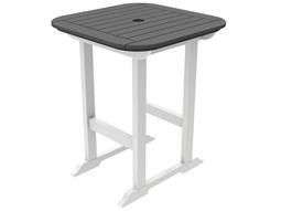 30'' Wide Balcony Table with Umbrella Hole