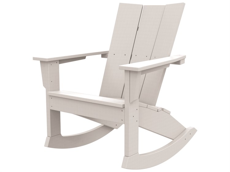 Seaside Casual Coastline Recycled Plastic Monterey Adirondack Rocker Chair