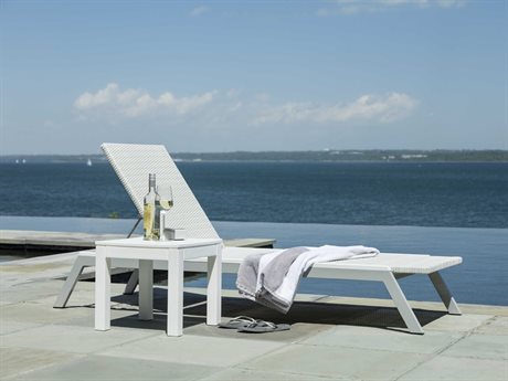 Seaside Casual Mad Aluminum Wicker Lounge Set