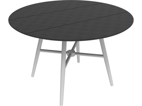Seaside Casual Hip Recycled Plastic 42'' Wide Chat Club Table