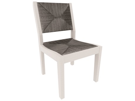 Seaside Casual Greenwich Recycled Plastic Woven Dining Side Chair