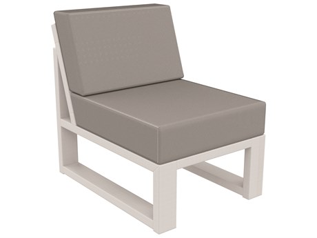 Seaside Casual Mia Recycled Plastic Single Modular Lounge Chair