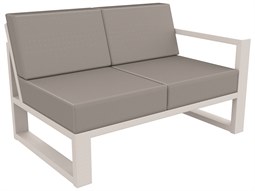 Seaside Casual Mia Recycled Plastic Left Arm Loveseat