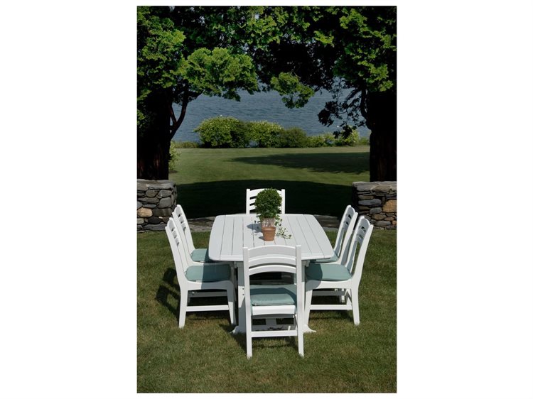 Seaside Casual Charleston Recycled Plastic Dining Set