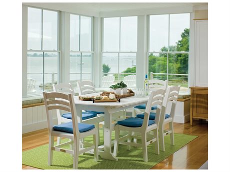 Seaside Casual Charleston Recycled Plastic Dining Set