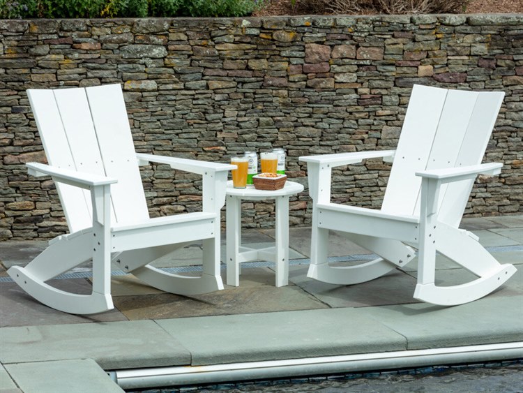 Seaside Casual Coastline Recycled Plastic Patio Lounge Set