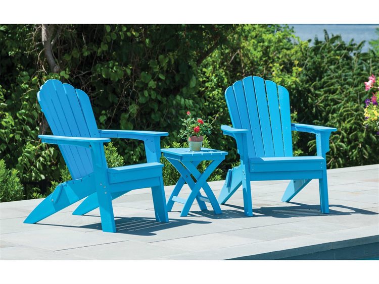 Seaside Casual Coastline Recycled Plastic Patio Lounge Set