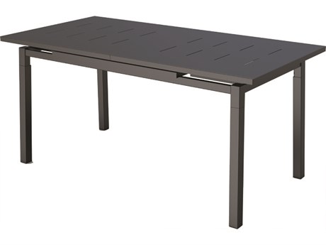 Seaside Casual Via Aluminum 18090 Impression 78.7''W x 39.3''D Rectangular Long Dining Table