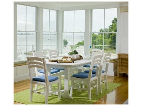 Seaside Casual Portsmouth Recycled Plastic Dining Set