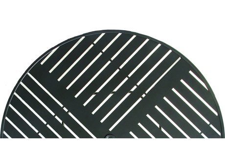 Suncoast Slat Aluminum 42'' Round Counter Table with Umbrella Hole