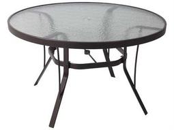 30'' Round Glass Top Dining Table