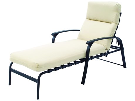 Suncoast Rosetta Cushion Cast Aluminum Chaise Lounge