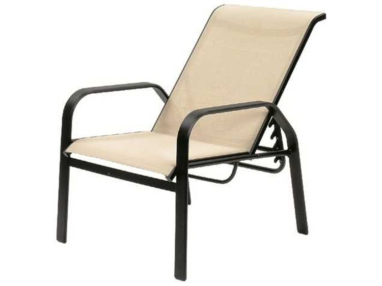Suncoast Maya Sling Cast Aluminum Arm Adjustable Lounge Chair 9308