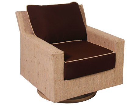 Suncoast Summer Aluminum Wicker Leisure Swivel Rocker Lounge Chair