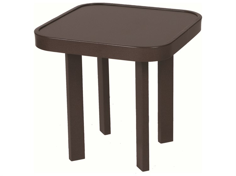 Suncoast Vectra Tables Aluminum Square Dining Table
