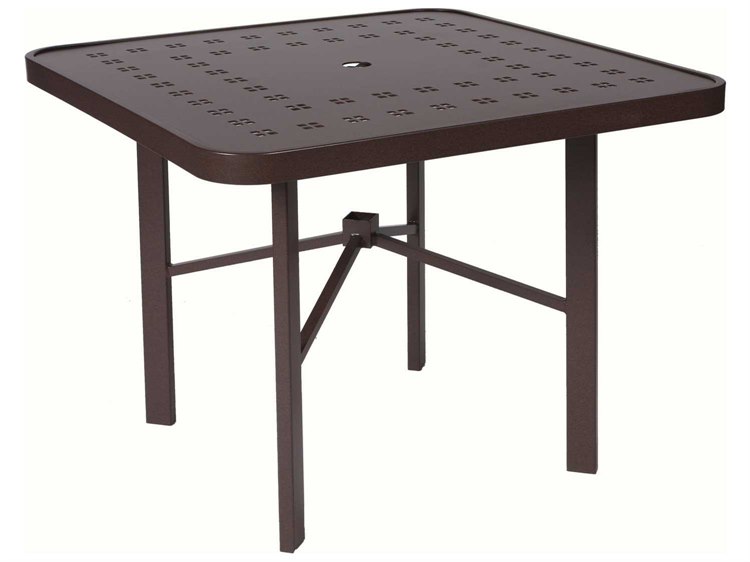 Suncoast Vectra Aluminum Square Outdoor Dining Table