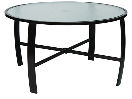 50'' Round Glass Dining Table