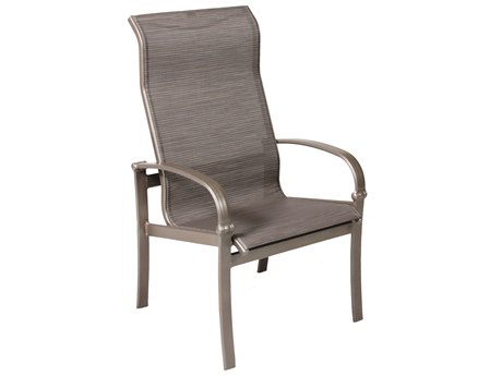 Suncoast Madison Sling Aluminum Supreme Dining Arm Chair