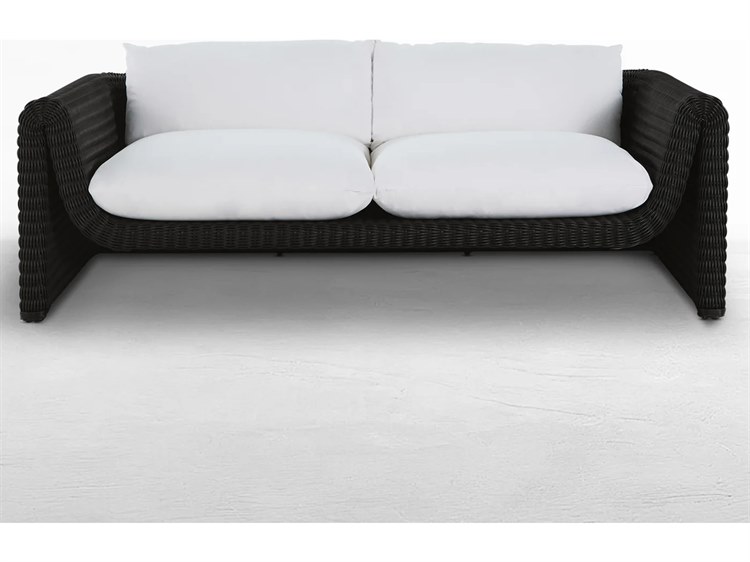 Summer Classics Como Wicker Sofa Raffia