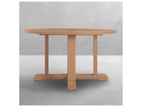 Summer Classics Club Teak Pedestal Base