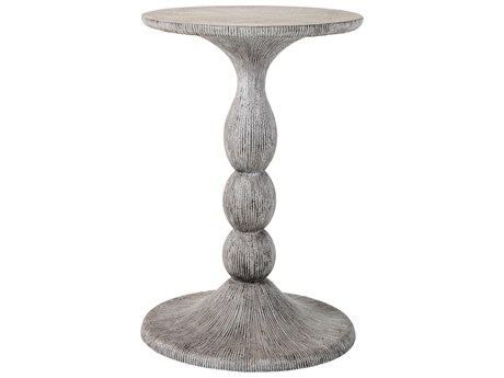 Summer Classics Cast Stone Tern 16'' Round End Table