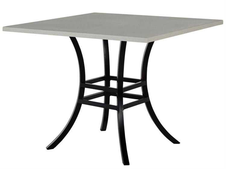 Summer Classics Superstone Tables 36'' Aluminum Square Dining Table