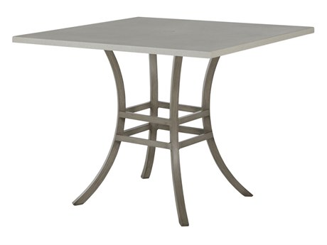 Summer Classics Superstone Tables 36'' Aluminum Square Dining Table