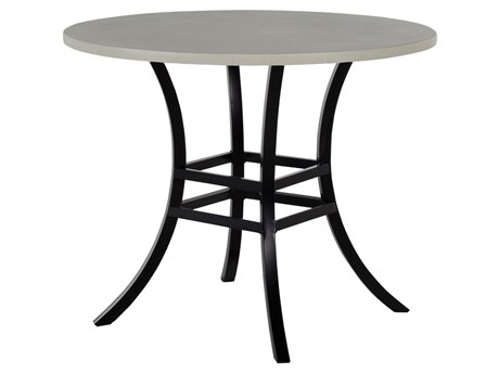 Summer Classics Superstone Tables 36'' Aluminum Round Dining Table