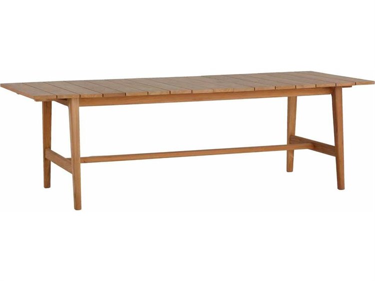 Summer Classics Coast Teak 94.37''W x 39.5''D Extension Table