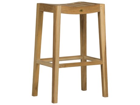Summer Classics Vivian Natural Teak Bar Stool