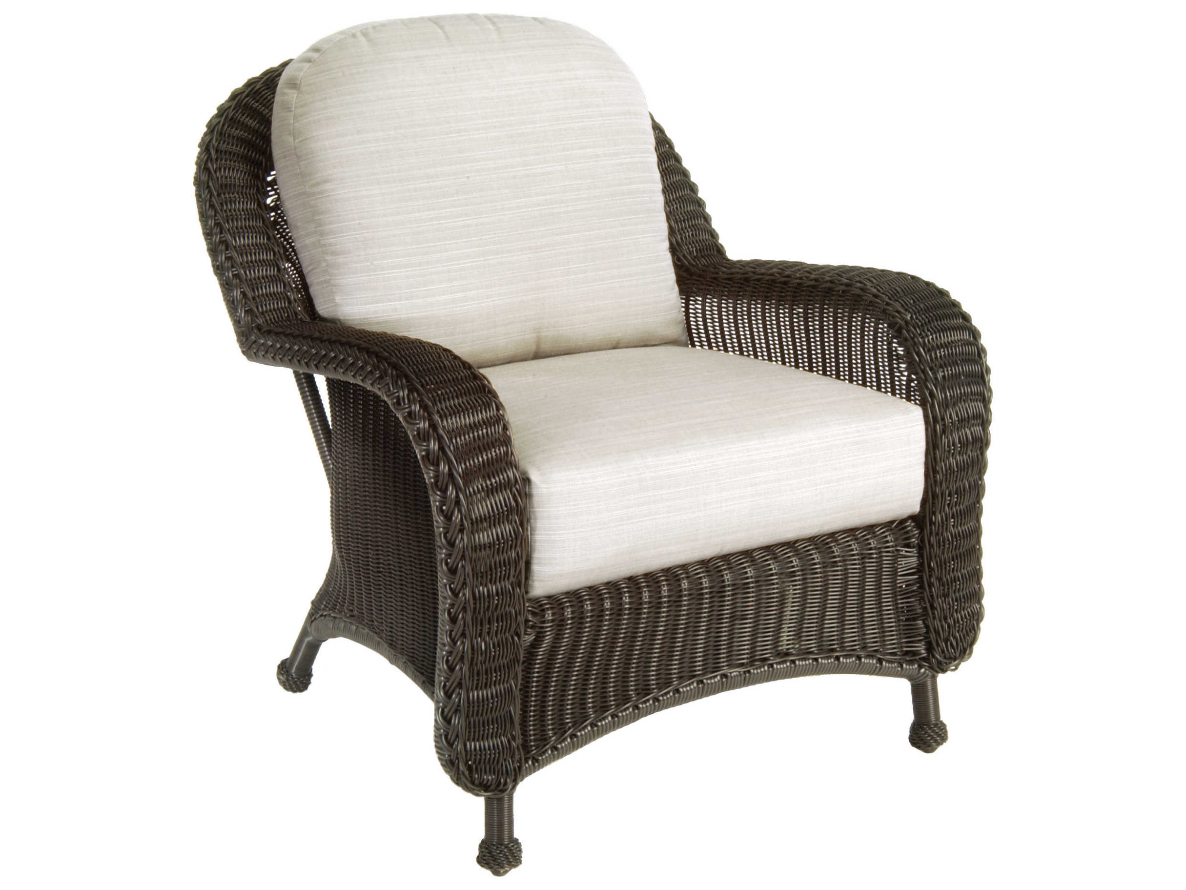 Summer Classics Classic Wicker Cushion Lounge Chair | SUM31072