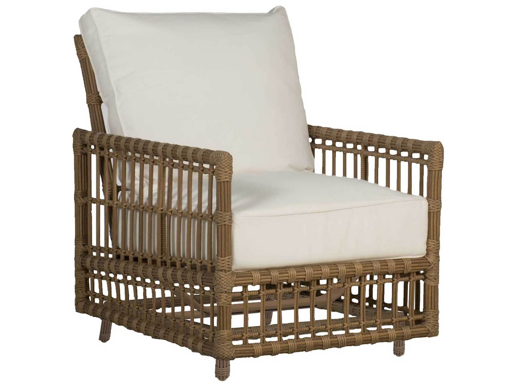 Summer Classics Newport Wicker Spring Lounge Chair SUM321966