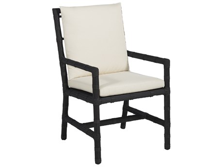 Summer Classics Newport Wicker Dining Arm Chair