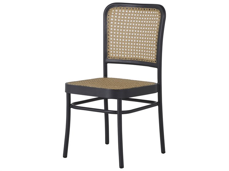 Summer Classics Bordeaux Aluminum Outdoor Patio Dining Side Chair