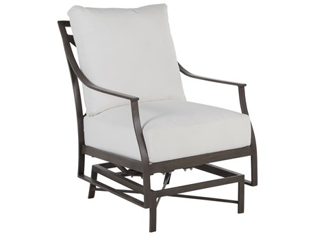 Summer Classics Monaco Aluminum Slate Gray Spring Lounge Chair