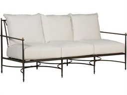 Summer Classics Roma Slate Grey Sofa with Cushion