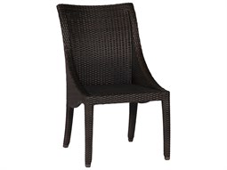 Summer Classics Athena Wicker Dining Side Chair with Cushion