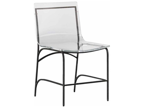 Summer Classics Claro Steel Acrylic Dining Side Chair