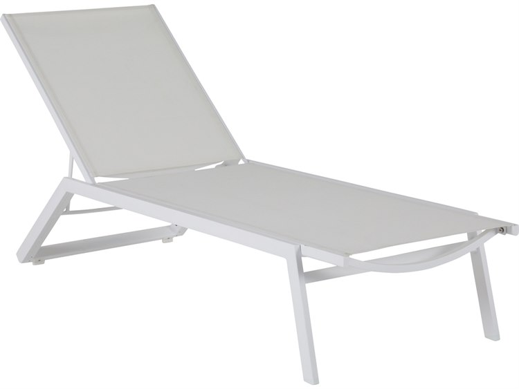 Summer Classics Salem Sling Aluminum Outdoor Patio Chaise Lounge