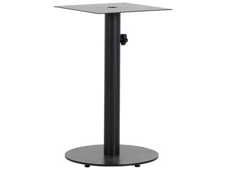 Summer Classics Circle Aluminum Dining Table Base with Hole