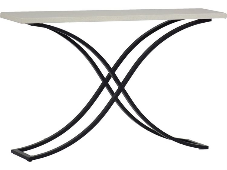 Summer Classics Marco Wrought Iron 52''W x 13''D Rectangular Console Table