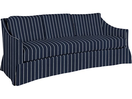 Summer Classics Baldwin Outdoor Sofa in Sailor Stripe Indigo