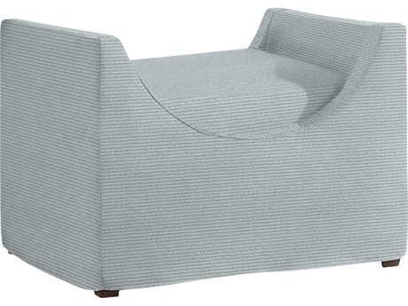 Summer Classics Gayle Outdoor Bench in Washboard Linen