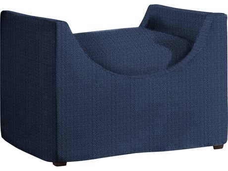 Summer Classics Gayle Outdoor Bench in Grid Cloth Mist