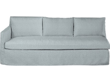 Summer Classics Nora Outdoor Right Arm Facing Sofa in Washboard Linen