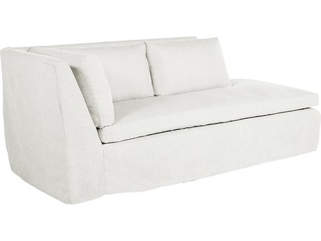 Summer Classics Nora Outdoor Right Arm Facing Chaise in Linen Snow