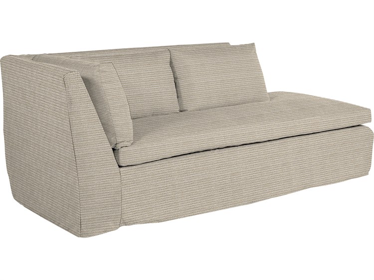 Summer Classics Nora Outdoor Right Arm Facing Chaise in Washboard Mist