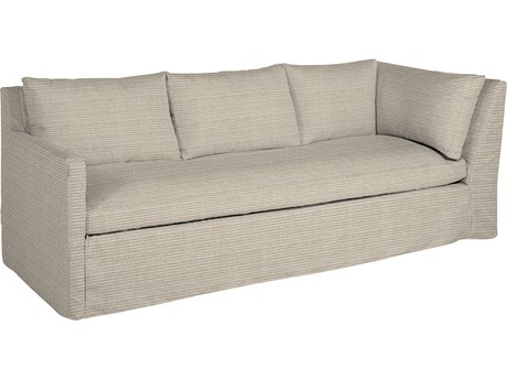 Summer Classics Nora Outdoor Left Arm Facing Corner Sofa in Washboard Mist