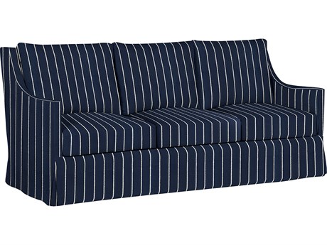 Summer Classics Shelby Outdoor Sofa in Sailor Stripe Indigo