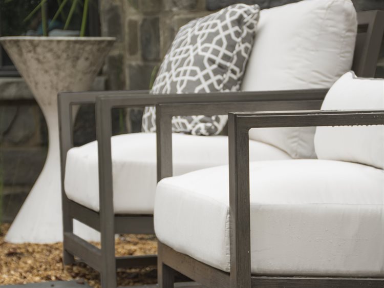 Summer Classics Avondale Aluminum Slate Gray Cushion Lounge Set